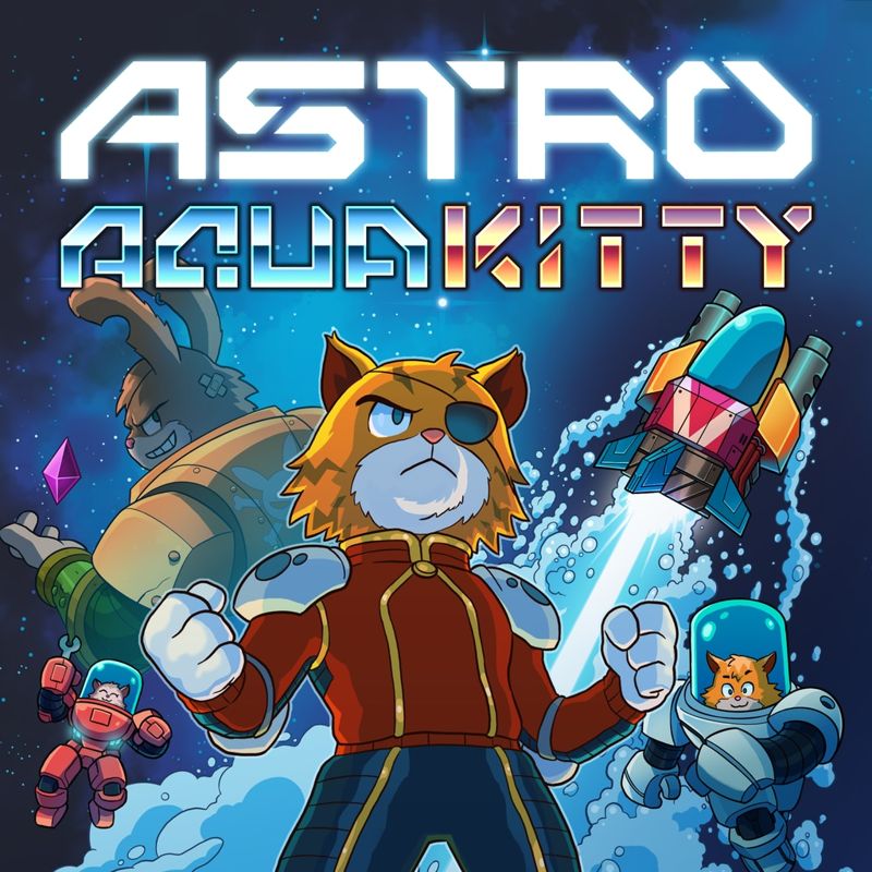 Astro Aqua Kitty box art for Playstation 4